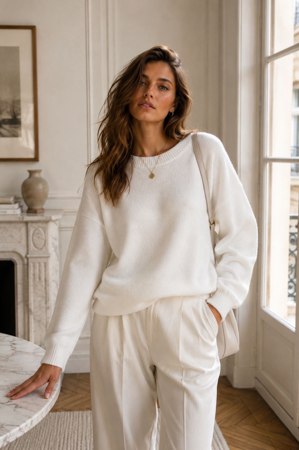 ADALINE BLANC - PULL