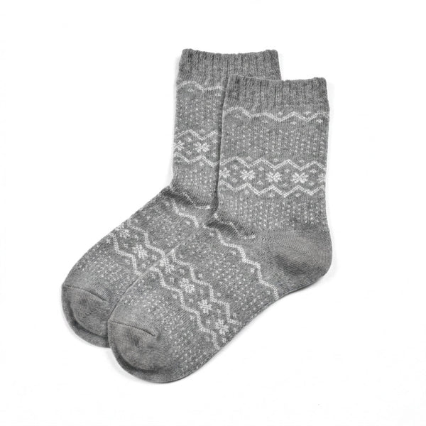 Chaussettes en laine Hivernale - Gris