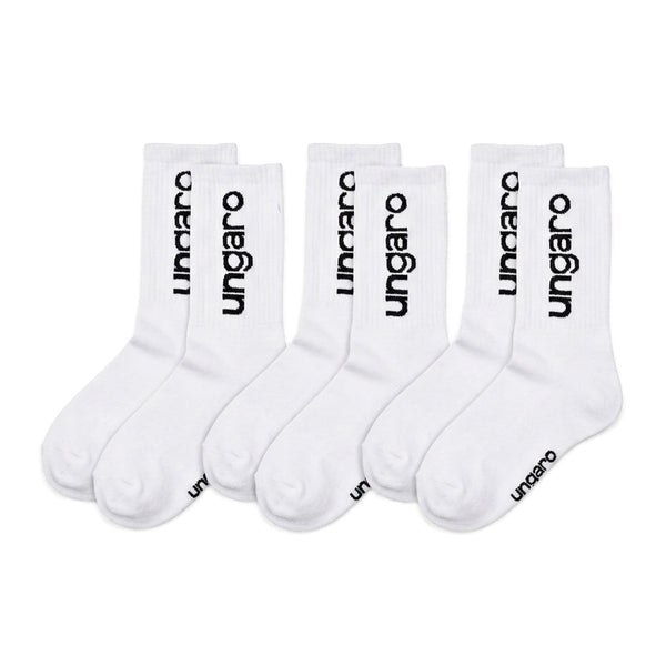 Set de 3 chaussettes Ungaro - Blanc