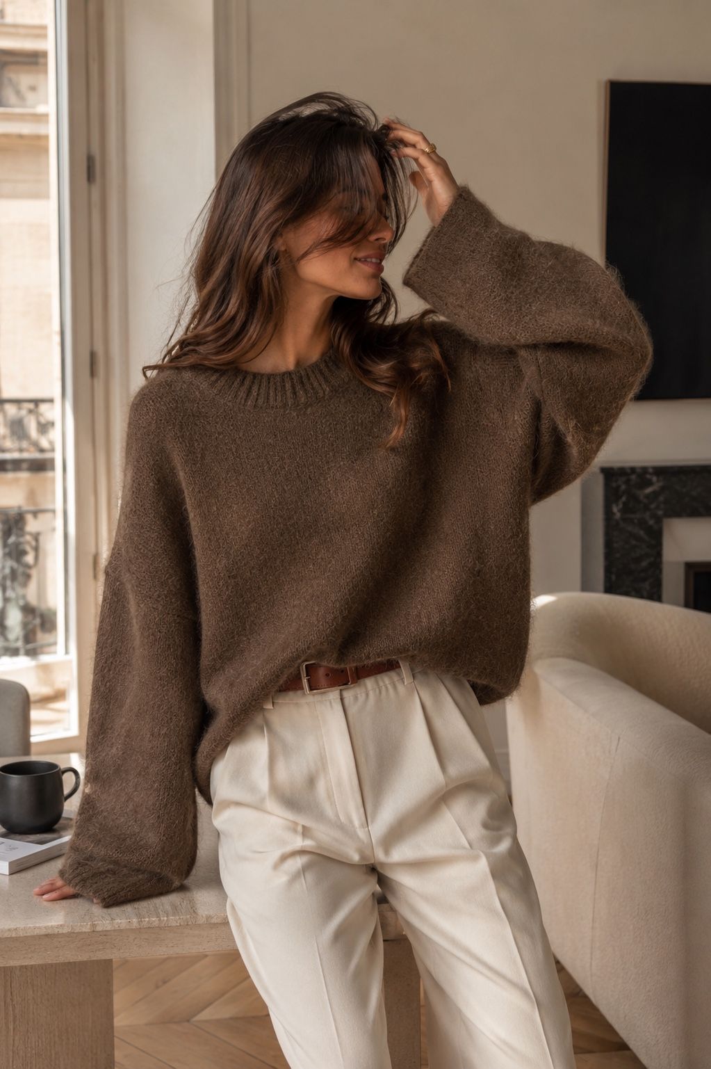 URSOLA MARRON - PULL