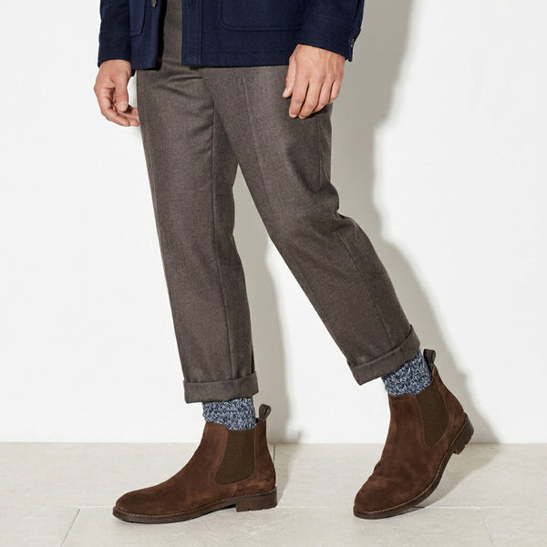Chaussettes en laine Alliance - Bleu