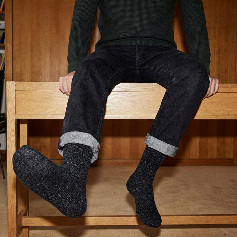 Chaussettes en laine Alliance - Gris