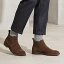Chaussettes en laine Alliance - Gris orange