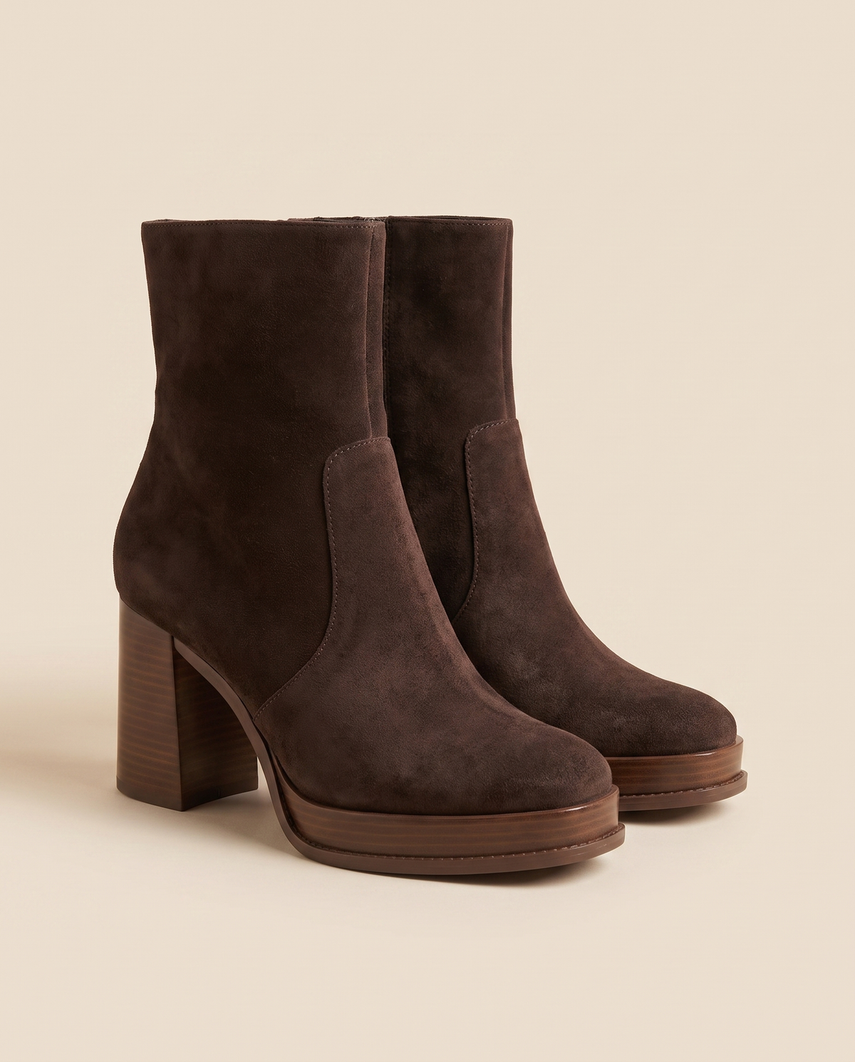 CELESTE MARRON SUEDE