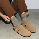 Chaussettes en laine Chaleur - Marron
