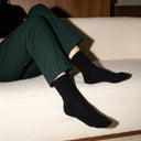 Chaussettes en laine Chaleur - Noir