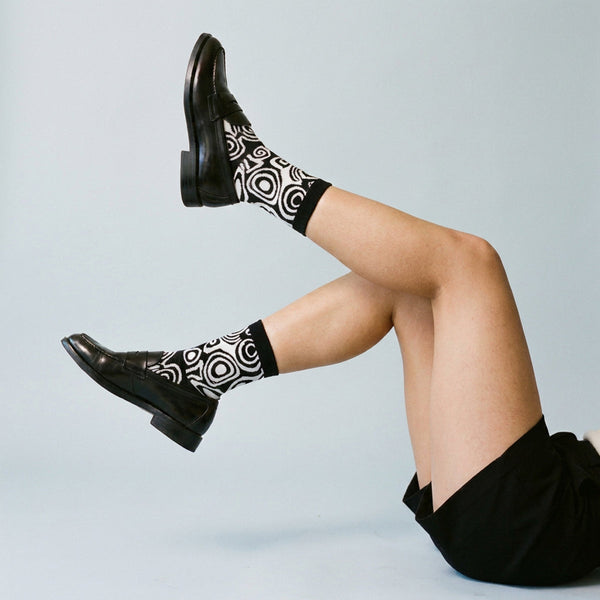 Chaussettes Contour - Noir