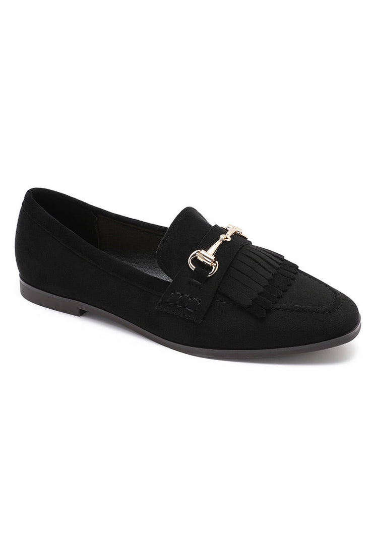 MOCASSIN DOMITILLE NOIR - JOIA BY ANDRE
