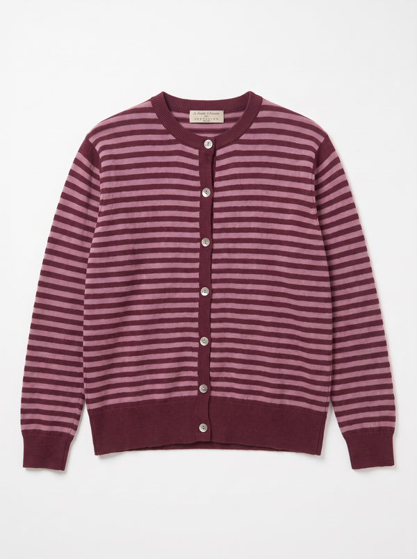 DOROTHEE BORDEAUX / ROSE - GILET