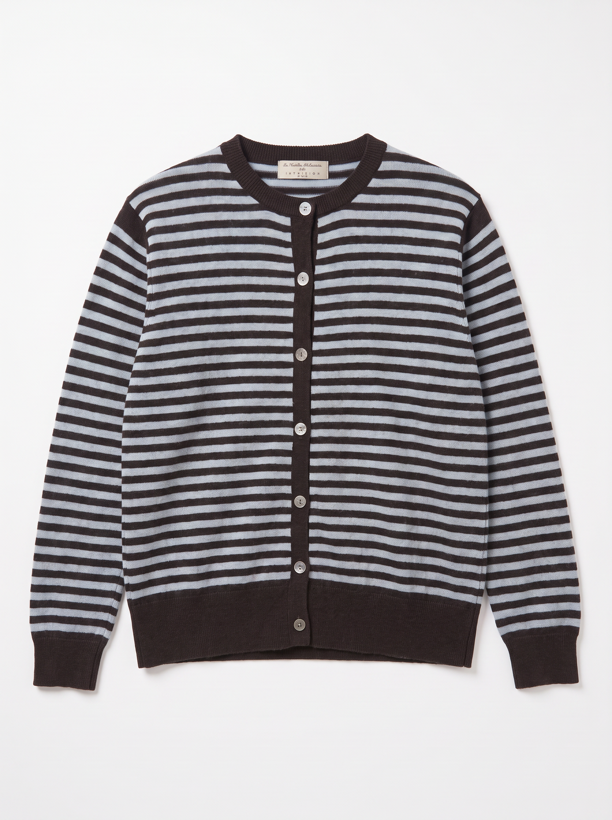 DOROTHEE CHOCOLAT / BLEU CIEL - GILET