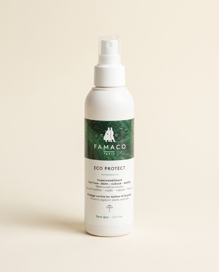 Eco Protect Famaco, imperméabilisant sans solvant, packshot sur fond clair