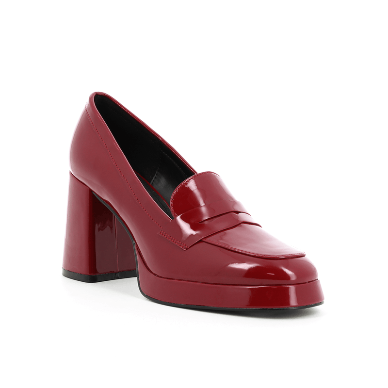 MOCASSIN EMILENE  BORDEAUX - André