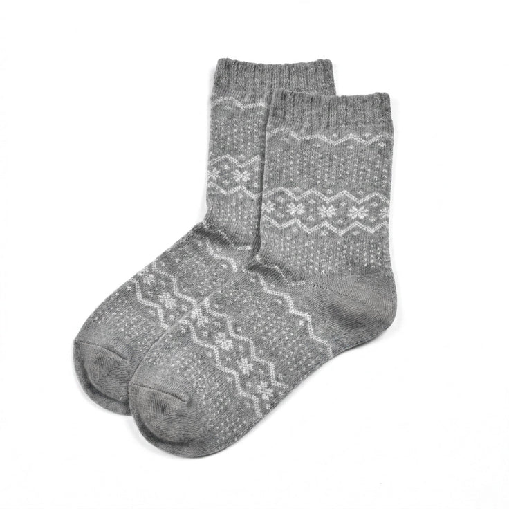 Chaussettes en laine Hivernale - Gris
