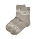 Chaussettes en laine Hivernale - Marron