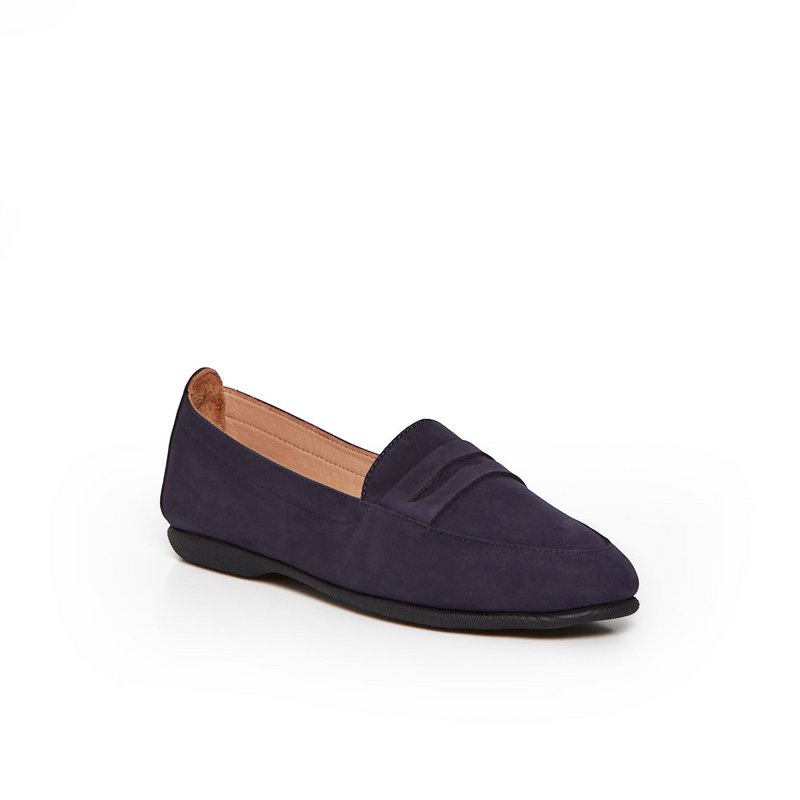 MOCASSIN LUCIOLE BLEU MARINE - André
