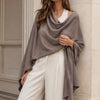 MARGUERITE TAUPE - PONCHO