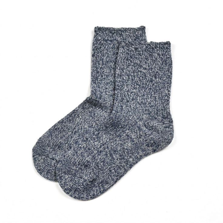 Chaussettes en laine Mélange - Bleu