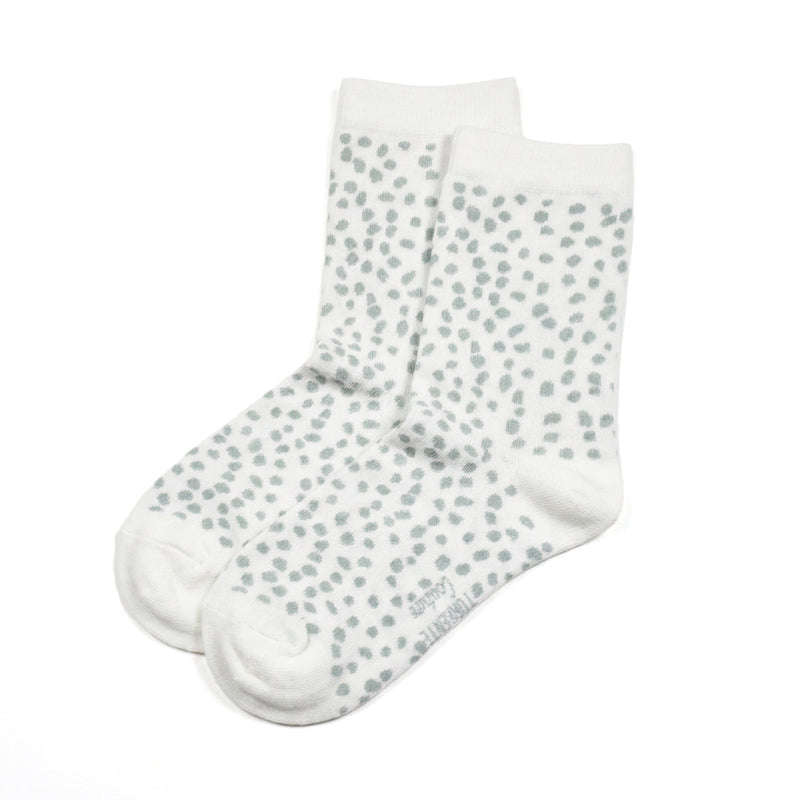 Chaussettes Neige - Blanc / Bleu gris