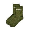Chaussettes à paillettes Poulette - Vert