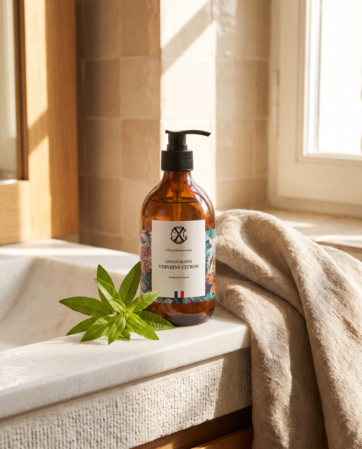 Savon mains parfumé - verveine Citron - 500 ml