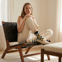 Chaussettes Smiley - Noir / Jaune