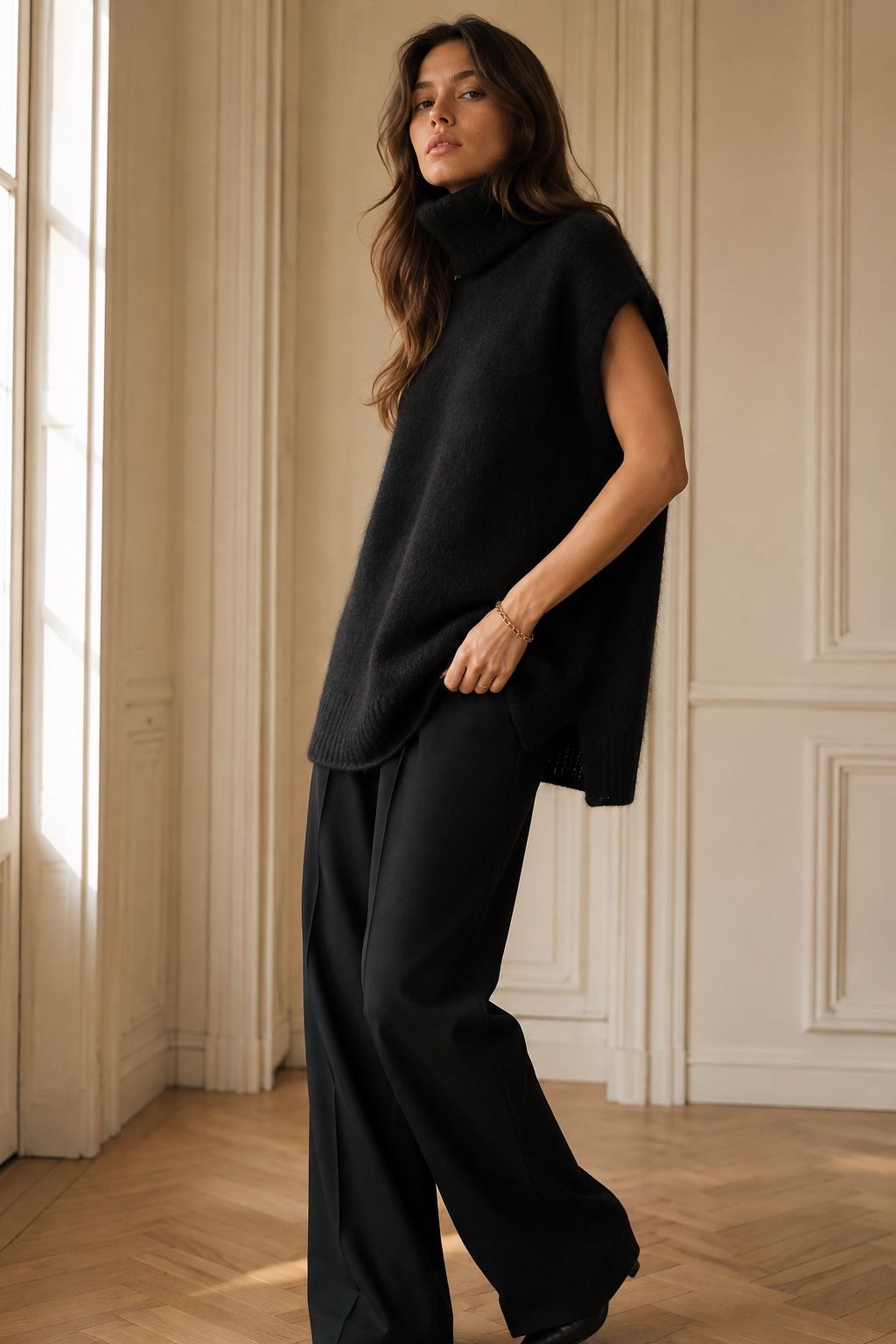 SOLENNE NOIR - PULL