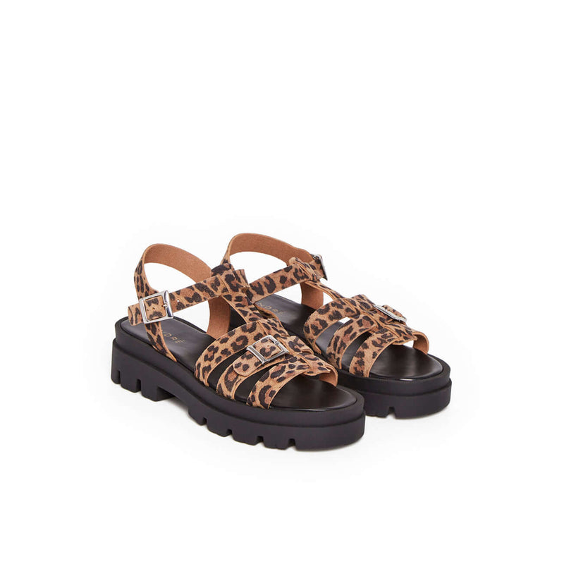 SANDALE TAHIRA LEOPARD - André