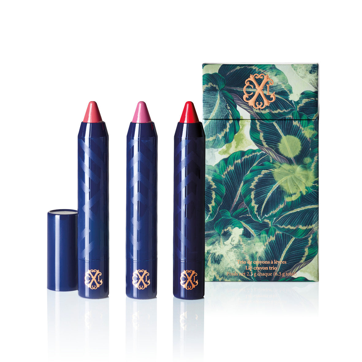 Trio de Crayons à lèvres