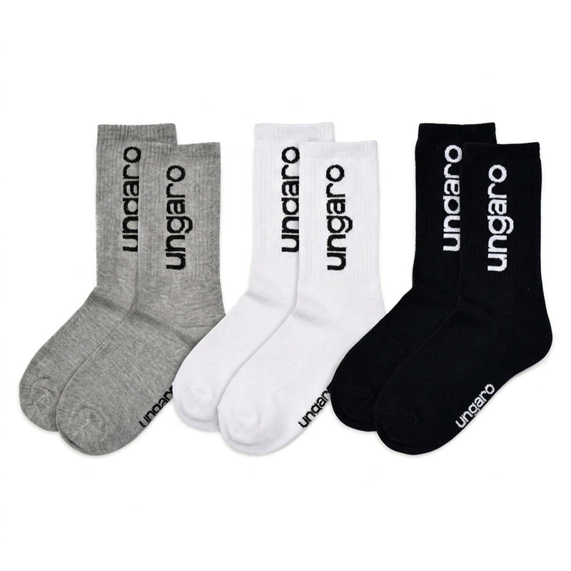 Set de 3 chaussettes Ungaro - Noir / Blanc / Gris