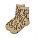 Chaussettes Vagues - Taupe