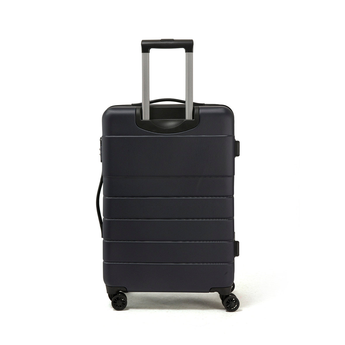 Hard-shell suitcase with 4 wheels - 60L - 46 x 67 x 25 cm - Toulouse Navy blue