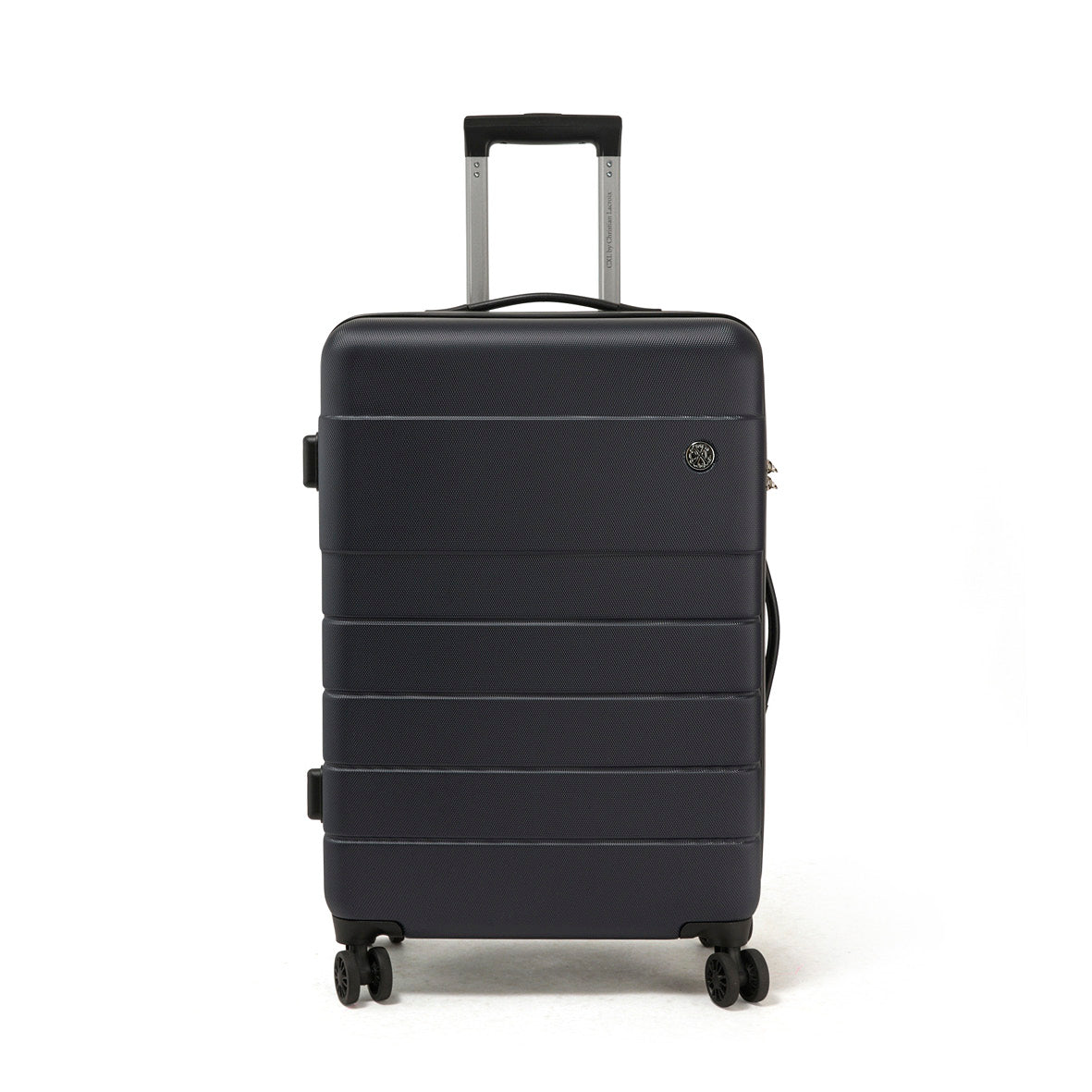 Hard-shell suitcase with 4 wheels - 60L - 46 x 67 x 25 cm - Toulouse Navy blue
