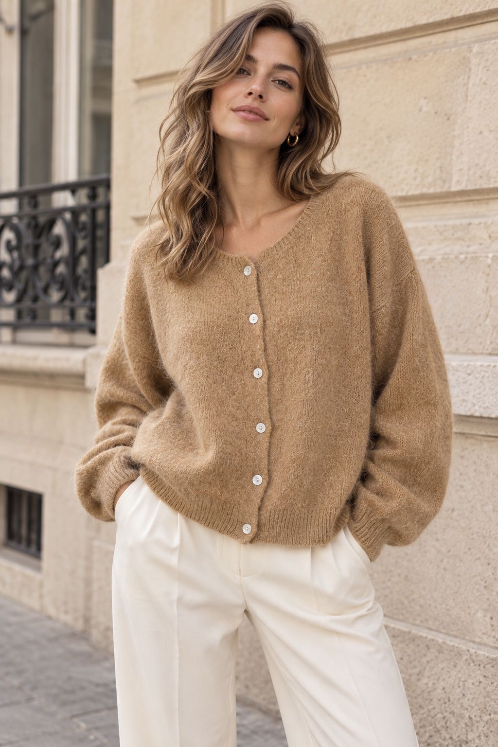 YSADORA CAMEL - GILET
